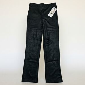 NWT Rewash Black Suede Knit Straight Leg Pants - Size Medium